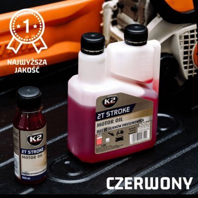 K2 STROKE ČERVENÝ 2T 100ML