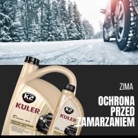 Nemrznúca zmes G12 EVO -35 ° C ČERVENÝ 1L