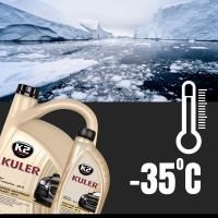 Nemrznúca zmes G12 EVO -35 ° C ČERVENÝ 1L