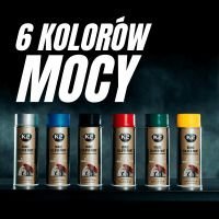 Lak na brzdové strmene a bubny strieborný 400 ml