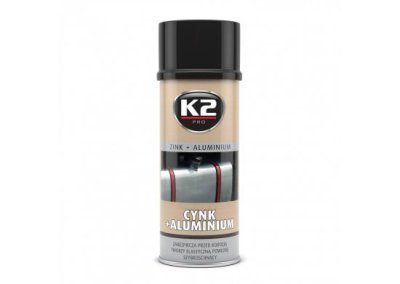 Zinkový hlinikový spray 400ml Ideálny na výfuky. Chráni pred koróziou