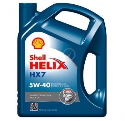 Shell Helix HX7 5W-40 4L