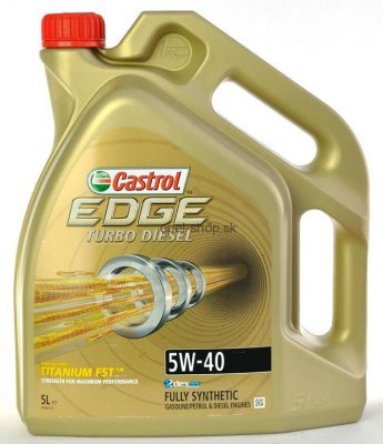 Castrol EDGE Turbo Diesel 5W-40 5 l