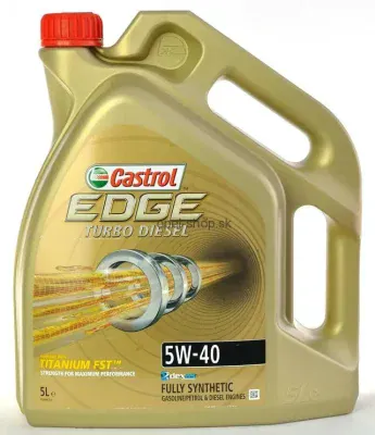 Castrol EDGE Turbo Diesel 5W-40 5 l