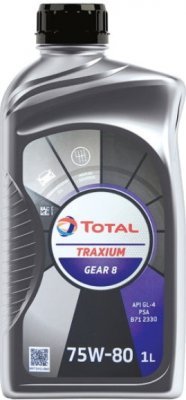 Total Traxium Gear 8 75W-80 1L