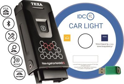 Diagnostický tester NAVIGATOR Nano S CAR + IDC5 Car Light