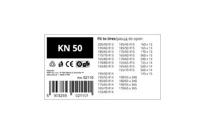 Snehové reťaze 12 mm KN-50