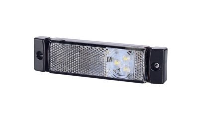 Svetlo pozičné s odrazkou HOR 41, LED 12/24V, biele