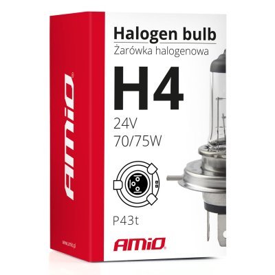 Halogénová žiarovka H4 24V 70/75W UV filter (E4)