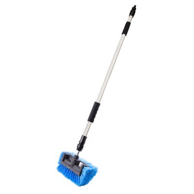 Teleskopická kefa na umývanie auta s prípojkou vody 158 cm