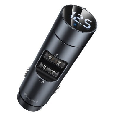 Vysielač FM Baseus Energy Column, Bluetooth 5.0, 2x USB, 3.1A