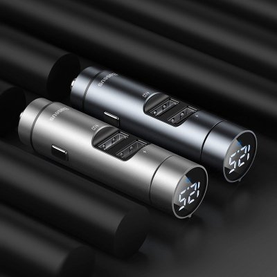 Vysielač FM Baseus Energy Column, Bluetooth 5.0, 2x USB, 3.1A