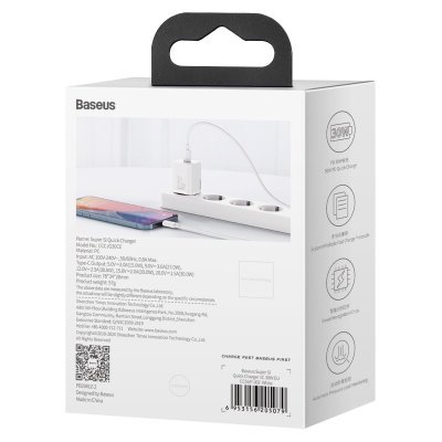 Nabíjačka Baseus Super Si Quick Charger USB-C 1C 30W