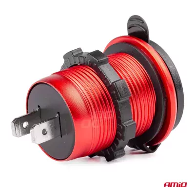 Nabíjačka USB+USB-C 12/24V MOD-09