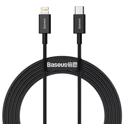 Baseus USB-C to Lightning cable Superior Series, 20W, PD, 2m black