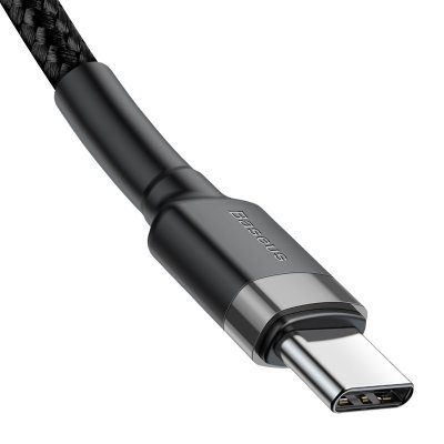 Kábel USB-C na USB-C Baseus Cafule PD 2.0, QC 3.0, 60W, 2m