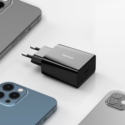 Nabíjačka Baseus Speed Mini Quick Charger, USB-C, PD, 3A, 20W