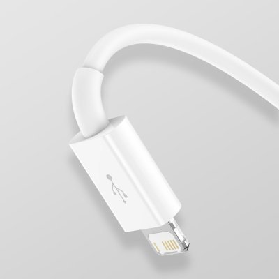 Kábel USB 3v1 Baseus Superior Series 3,5A, 1.2m biely