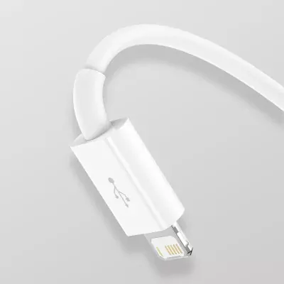 Kábel USB 3v1 Baseus Superior Series 3,5A, 1.2m biely