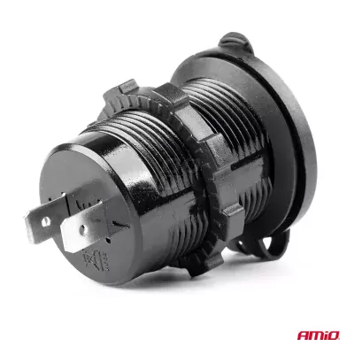 Nabíjačka 2xUSB 12/24V MOD-03
