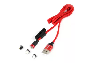 Multikábel USB Lightning/USB C/micro USB 1m UC-08