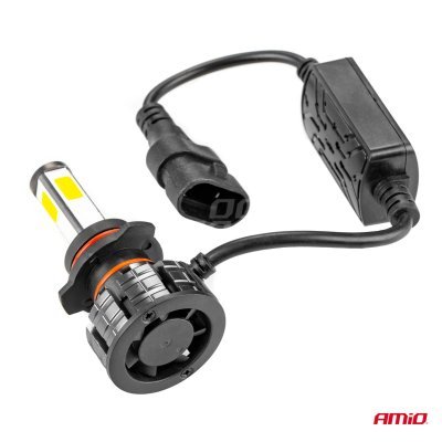 LED žiarovky hlavného svietenia HB4 COB 4Side AMiO