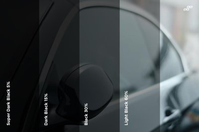 Autofólia Light Black 0,75x3m (60%)