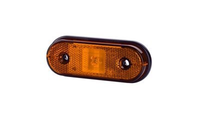 Svetlo obrysové s odrazkou HOR 61, oranžové, LED 12/24 V