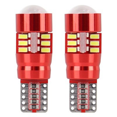 LED žiarovky CANBUS 27SMD 3014 T10e (W5W) White 12V/24V