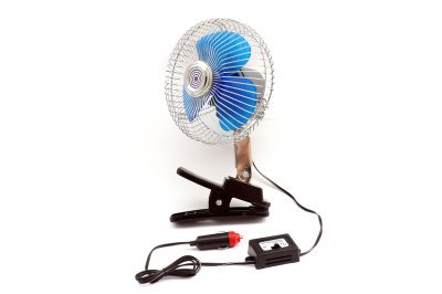 Ventilátor kovový 24V s klipsom