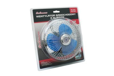 Ventilátor kovový 24V s klipsom