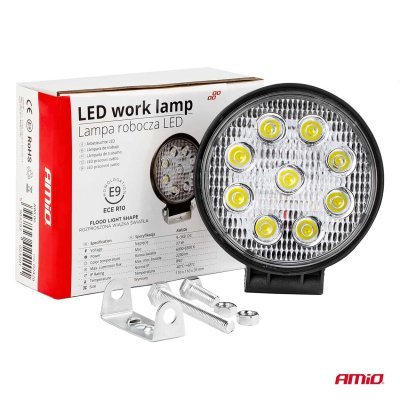 Pracovné LED svetlo AWL06 9 LED FLOOD 9-36V