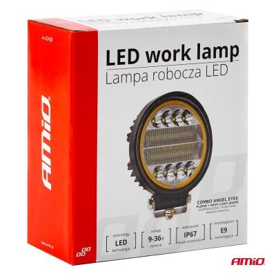 Pracovné LED svetlo 42LED COMBO (2 funkcie)- AWL14