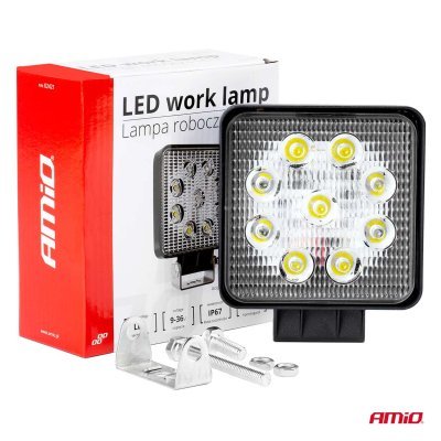 Pracovné LED svetlo AWL07 9 LED FLOOD 9-36V