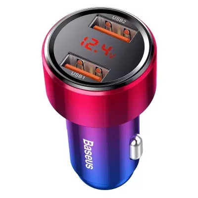 Nabíjačka do auta BASEUS Magic 2x USB QC 3.0 45W