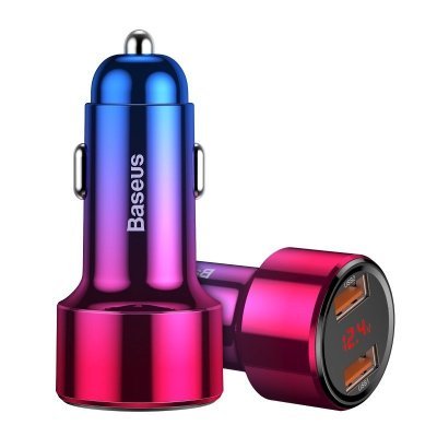 Nabíjačka do auta BASEUS Magic 2x USB QC 3.0 45W