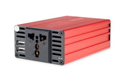 Menič napätia AMiO 12V/220V 300W/600W 2xUSB PI03