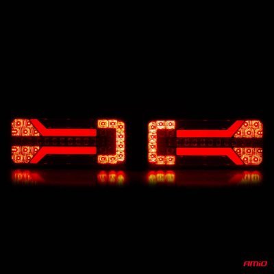 Svetlo zadné združené LED dynamické ĽAVÉ PRAVE- RCL-01-LR