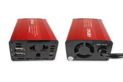 Menič napäta AMiO 12V/230V 150W/300W 2xUSB PI01