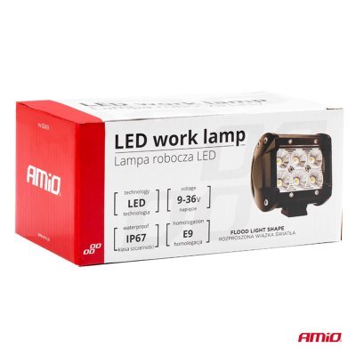 Pracovné LED svetlo AWL17 6LED FLOOD 9-36V