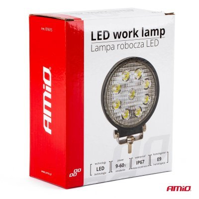 Pracovné LED svetlo AWL04 9 LED FLOOD 9-60V