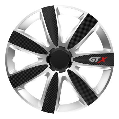 Puklica GTX Carbon black&silver 14"