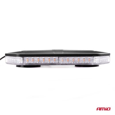 Mini svetelná lišta LED WLB78 magnet 293x171mm R65 R10 48LED 12/24V IP56