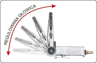 Pneumatická pásová bruska 10 x 330 mm (rozmer pásu)