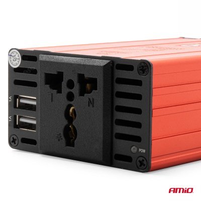 Menič napäta AMiO 24V/230V 300W/600W 2xUSB PI04
