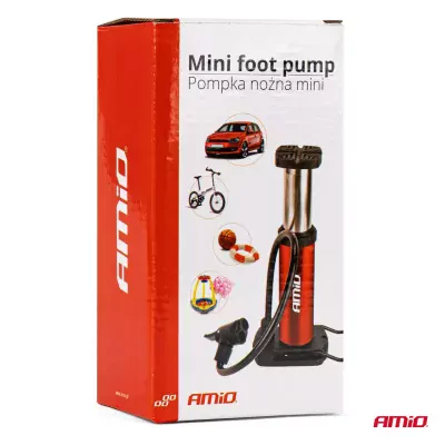 Kovová nožná pumpa MINI PU03