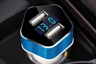 Nabíjačka do auta 2xUSB + TEST PCH PRO-05