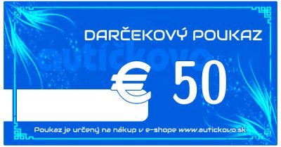 Darčekový poukaz €50