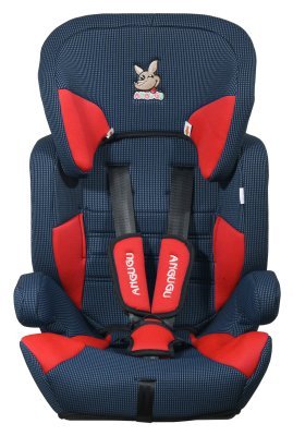 Autosedačka (I,II,III) 9-36kg ANGUGU s pásmi červená