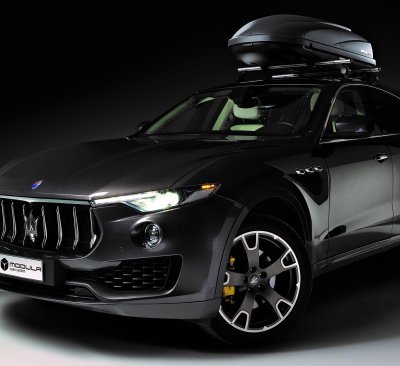Strešný box MODULA Travel Easy 460 L šedy